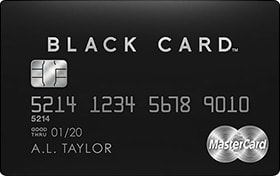 Mastercard black Card（ブラックカード）画像